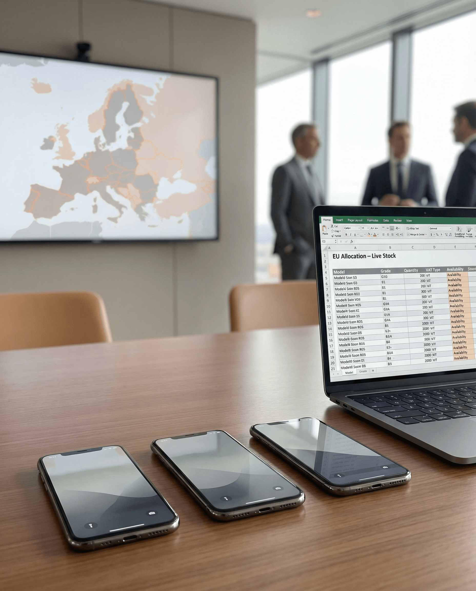 image of mobile phones